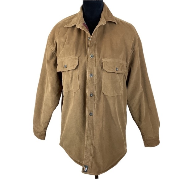 PACIFIC TRAIL CORDUROY FLEECE OVERSIZED SHACKET - Picture 1 of 9